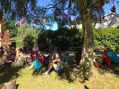 Messy Garden  Party 30th June'18
