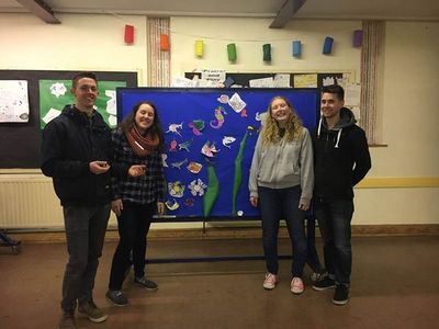 Capernwray Students at Messy Church - Sat 3rd March
