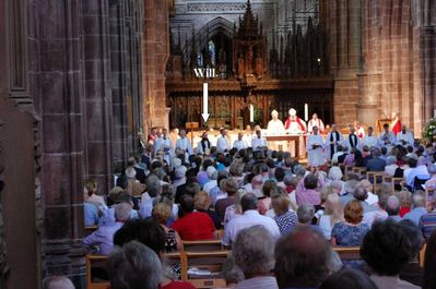 Will Marshall's Ordination at Chester Cathedral - 14th June'14
