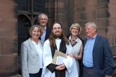 Will Marshall's Ordination at Chester Cathedral - 14th June'14
