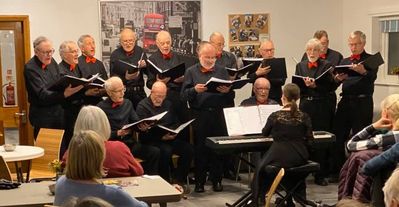 Hullaballoo choir  at Hope Central fund raiser 21st Dec'19
Great to have the Hullaballoo choir singing at St Chadâ€™s tonight to raise support for Hope Central
Keywords: Events