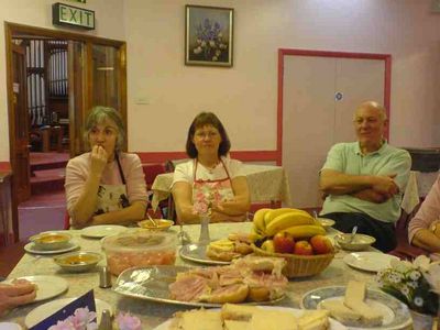 Spring Cleaners enjoying lunchbreak - 24th Feb
