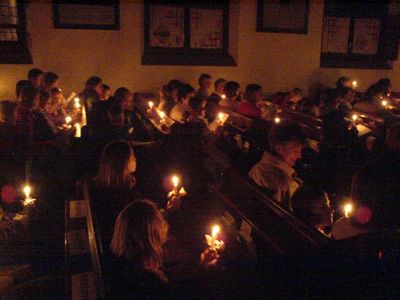 Christingle at St Chad's
