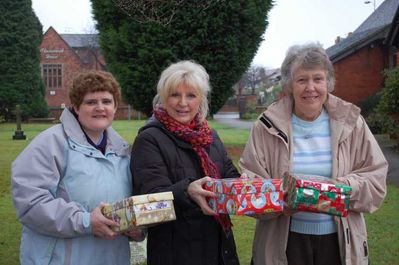 Shoe Box Appeal 2008
Ruth, Eunice and Muriel
