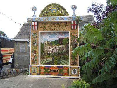 MCC outing at High Bradfield Well Dressing
