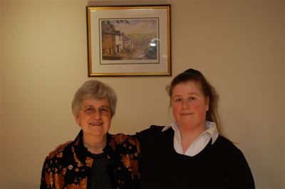 Sue and Jenny at Confirmation Service - 21st March
